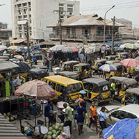Scattering of ashes in Africa