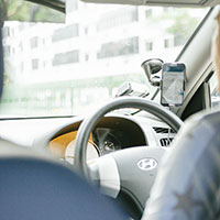 Transporting the body in a private vehicle