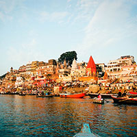 Religions originating in India involves cremation and scattering of ashes