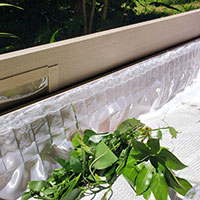 Place the body in a coffin