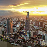 Scattering of ashes in Vietnam